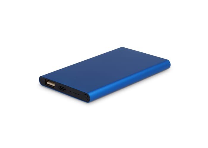 Powerbank 4000 mAh promotionnelle Enera Bleu clair